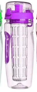 32Oz Fruit Infusing Infuser Water Bottle Water Fruit Bottle BPA Free Plastic Sport Fruit Infuser Water Bottles With Infuser Juice Shaker Drink Bottle Of Water - Image 10